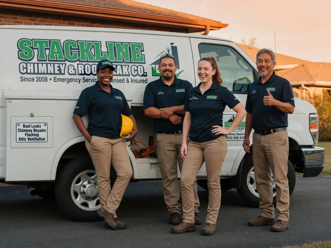 Chimney flashing repair company in Chamberlain, SD
